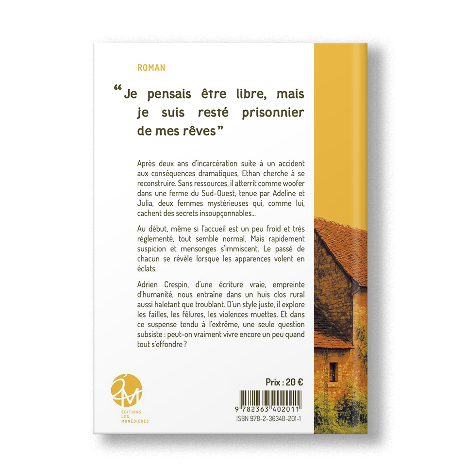 Vivre un peu chaque jour • Adrien Crespin • Éditions les Monédières